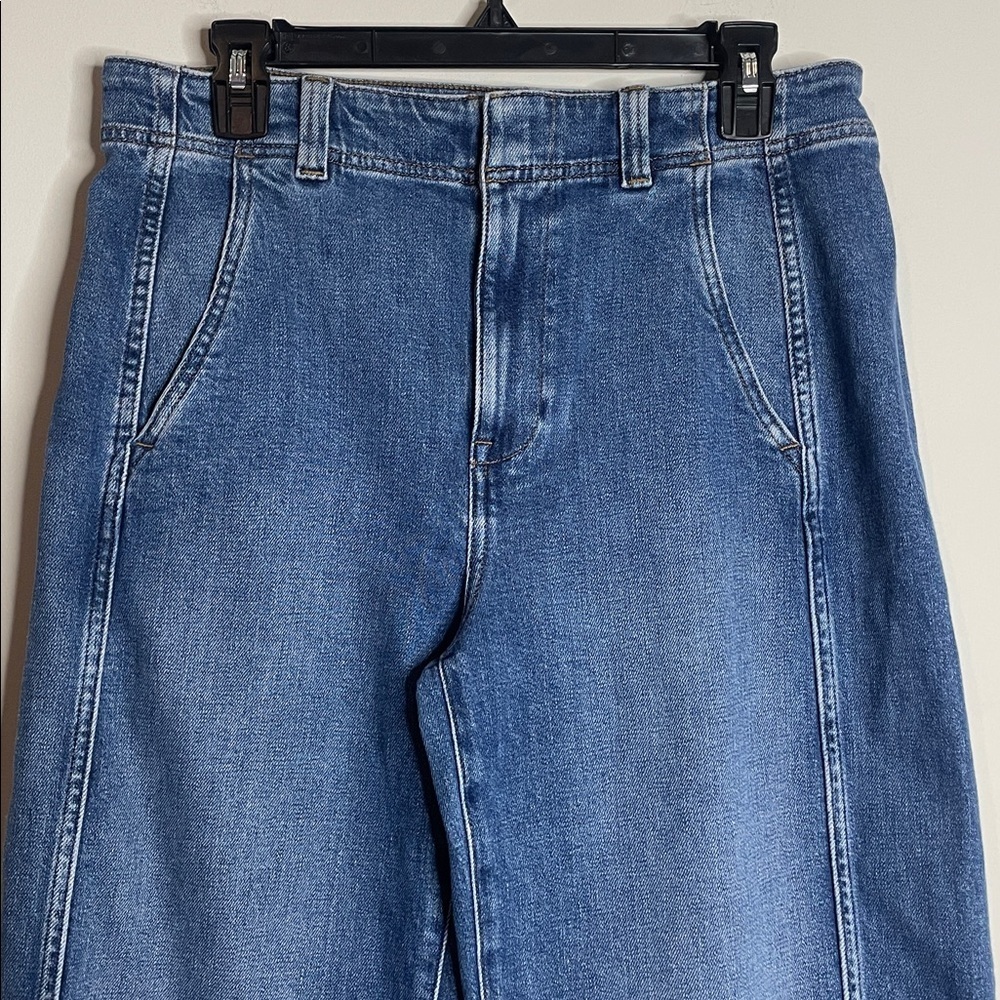 SOLD Madewell | Women’s Tapered Denim Trousers Size 29 - Picture 3 of 9